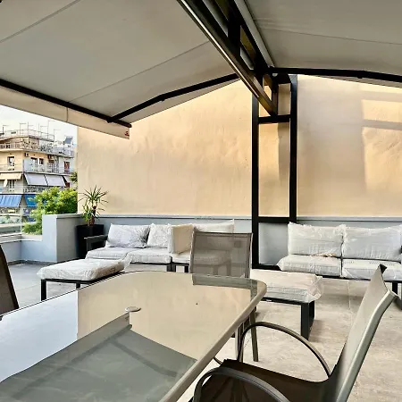 T&T Luxury Apartments - Rooftop Jacuzzi Ateny Zewnętrze zdjęcie